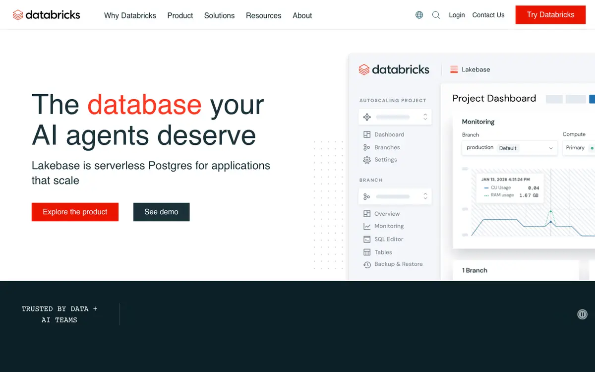 Databricks interface screenshot