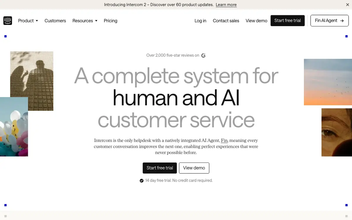 Intercom interface screenshot