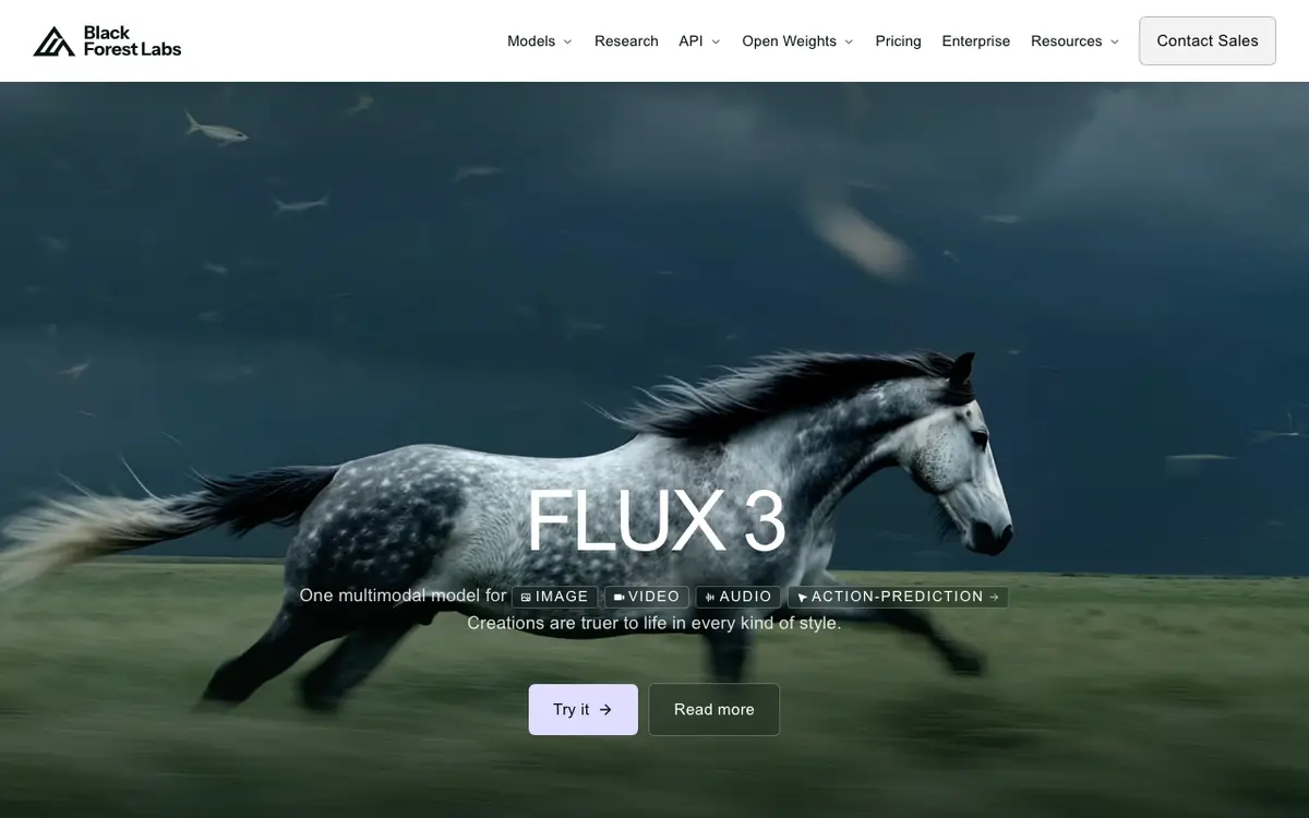 FLUX.1 interface screenshot