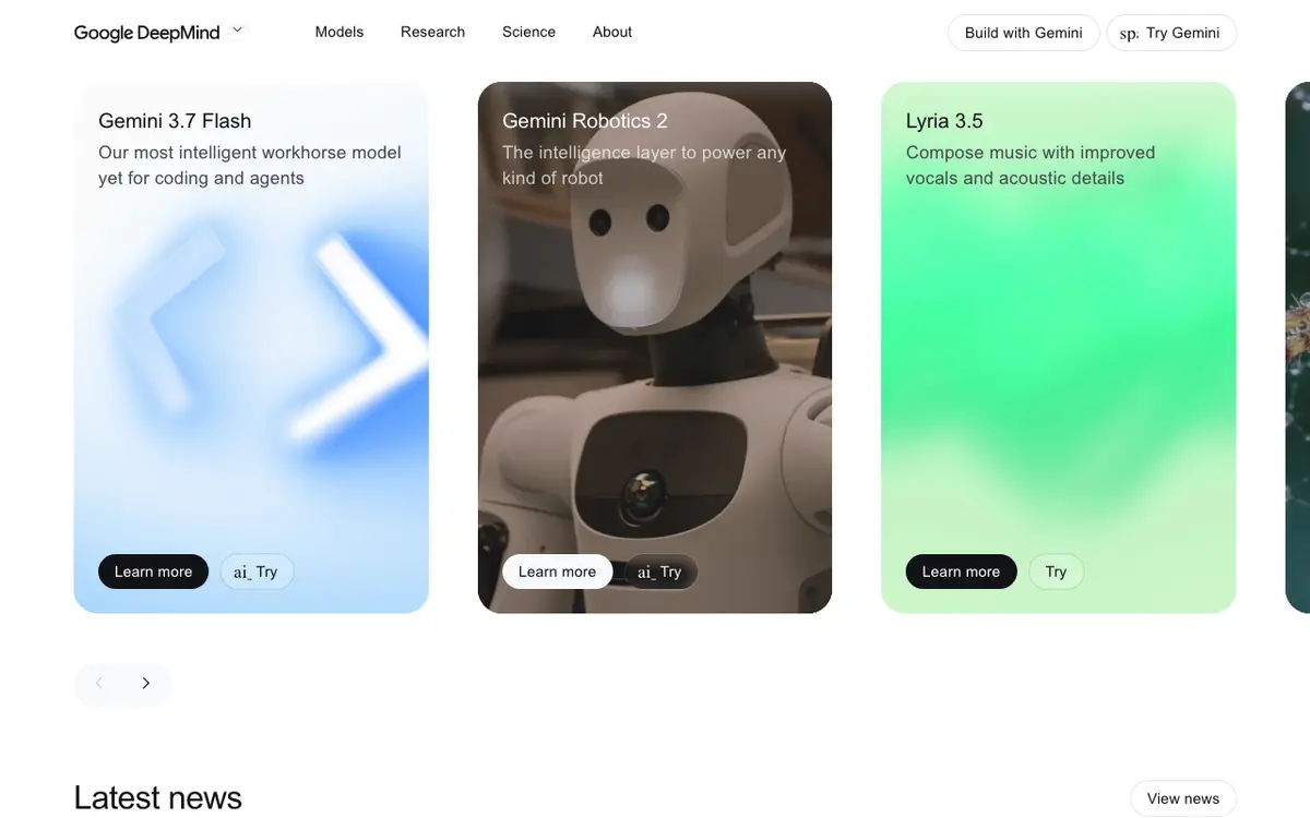 Veo interface screenshot